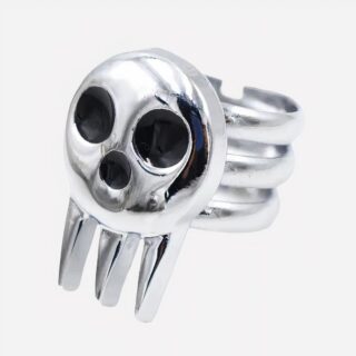 Bague tête de mort femme