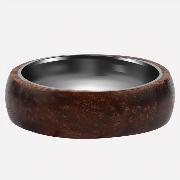 Bague en bois de santal