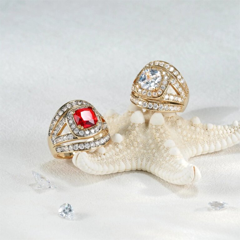 Bague originale style vintage diamant et strass Bague originale style vintage diamant et strass